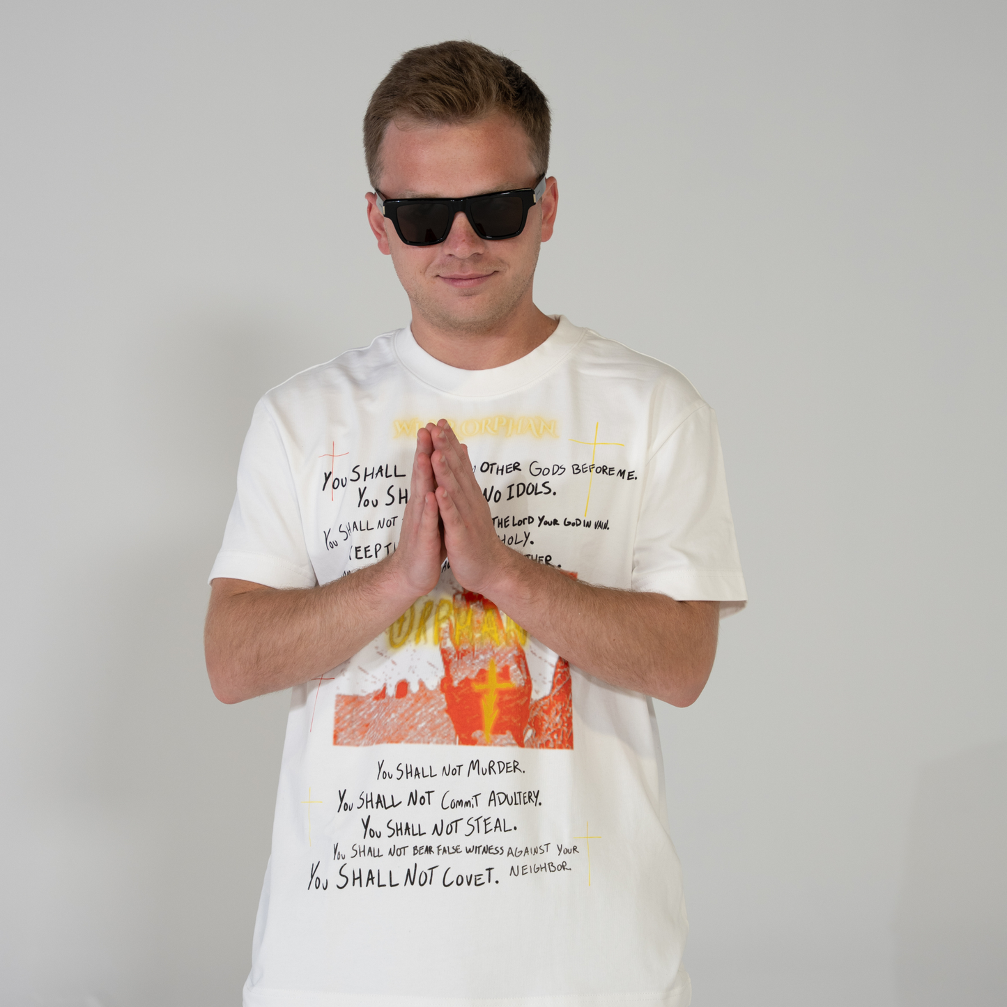 ORPHAN 10 COMMANDMENTS TEE
