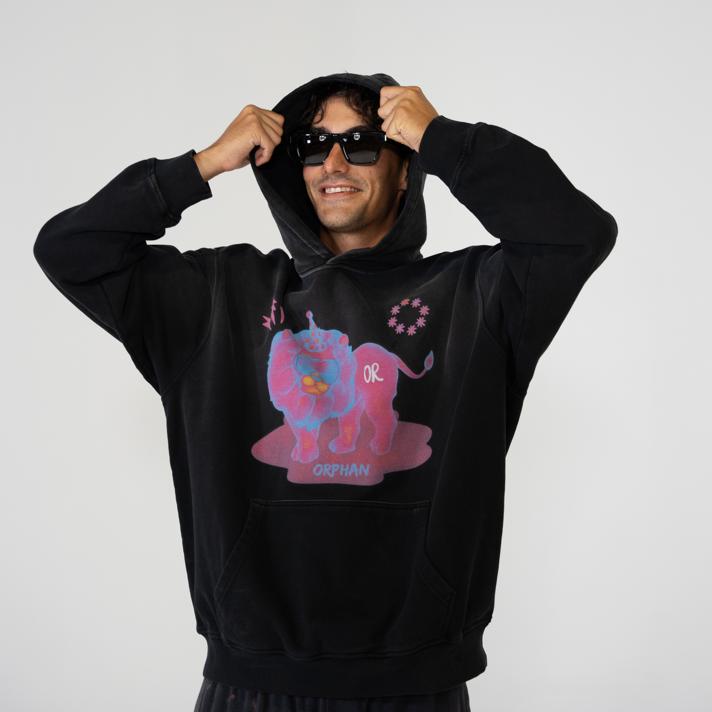 ORPHAN PARTY LION HOODIE