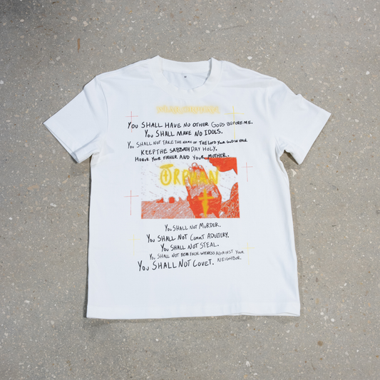 ORPHAN 10 COMMANDMENTS TEE