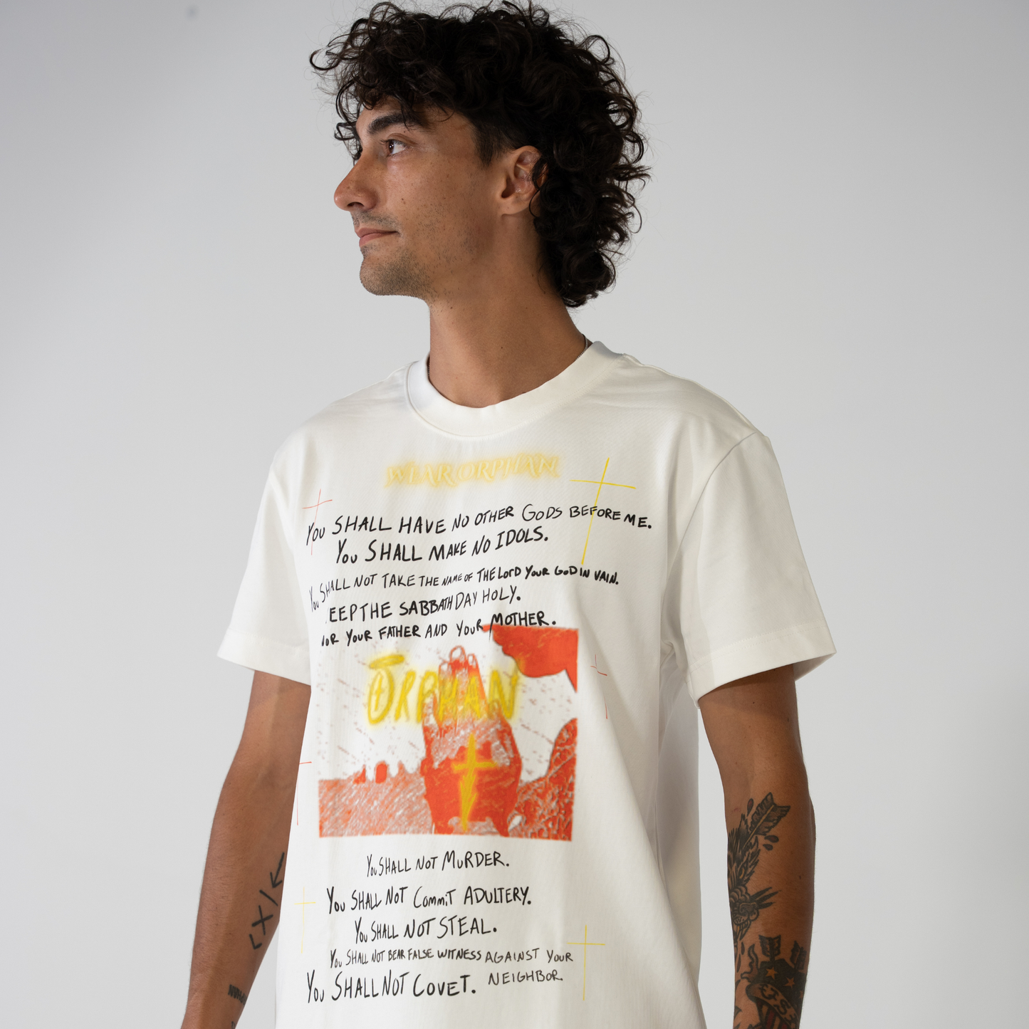 ORPHAN 10 COMMANDMENTS TEE