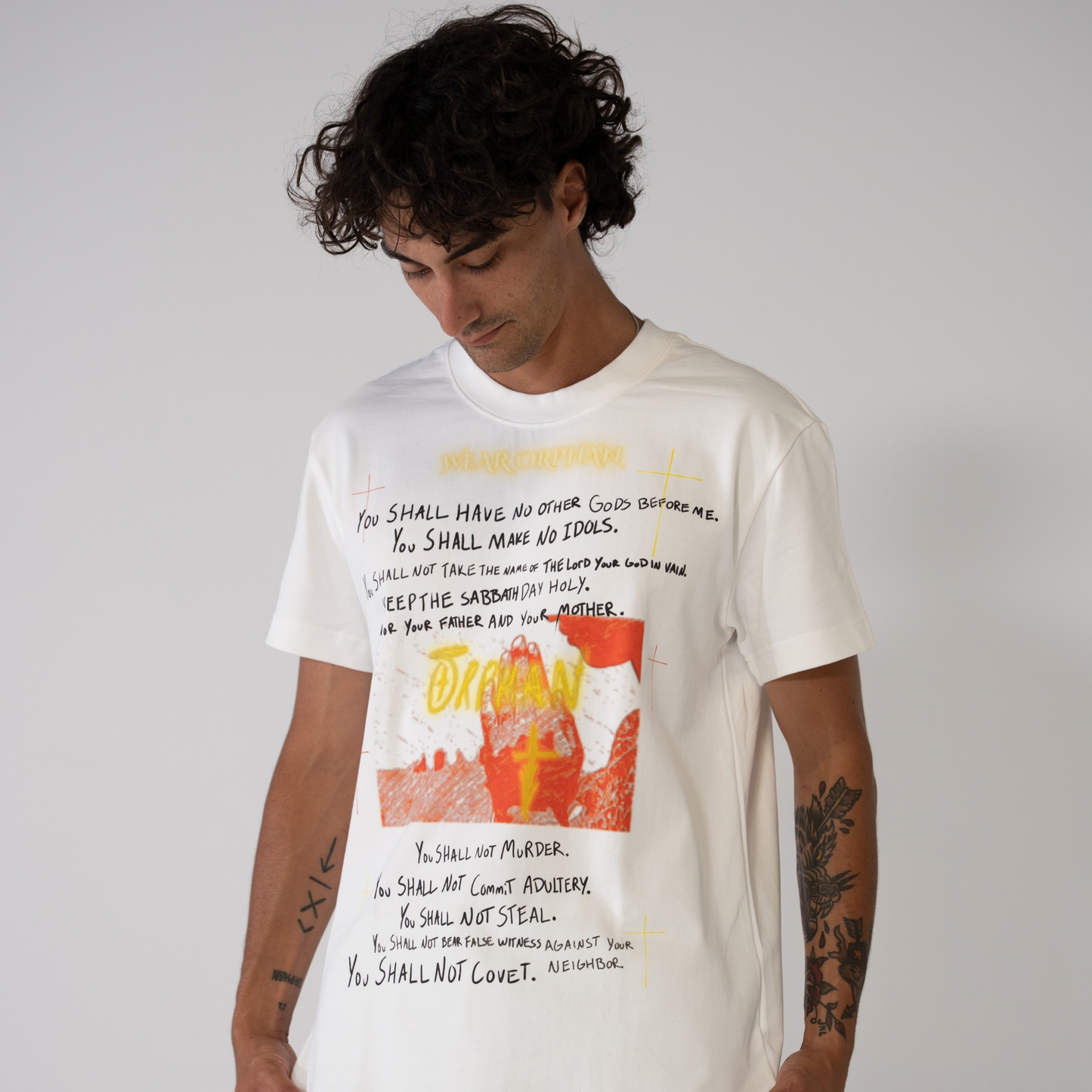 ORPHAN 10 COMMANDMENTS TEE