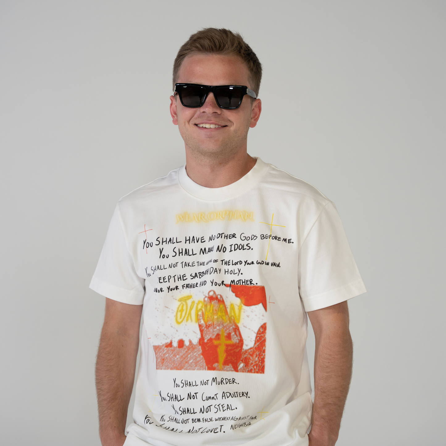 ORPHAN 10 COMMANDMENTS TEE