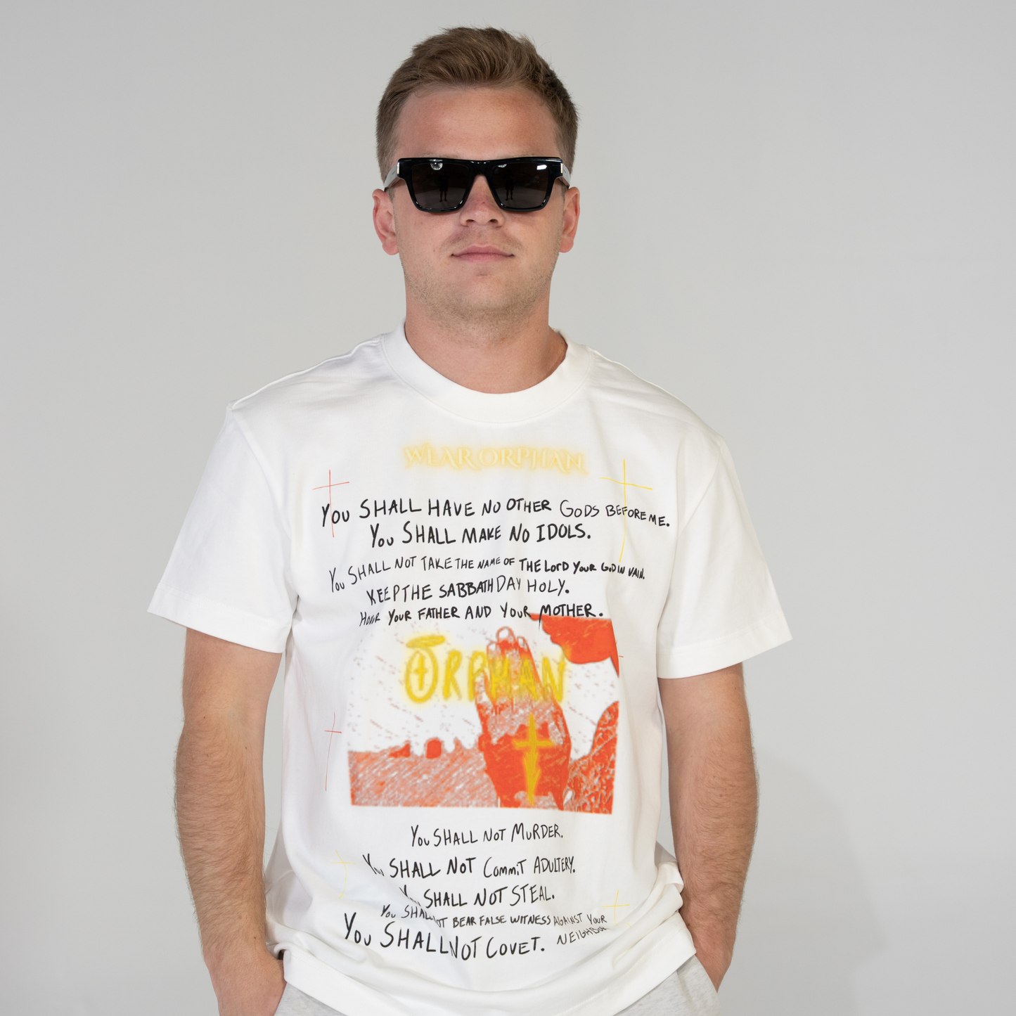 ORPHAN 10 COMMANDMENTS TEE