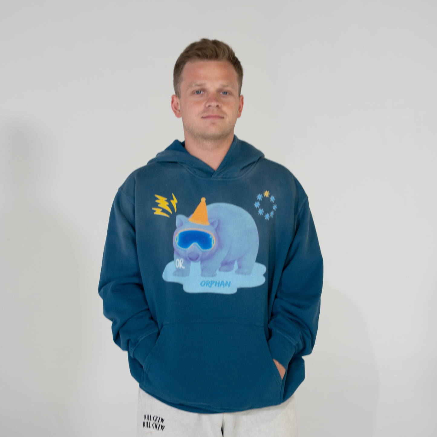 ORPHAN PARTY WOMBAT HOODIE