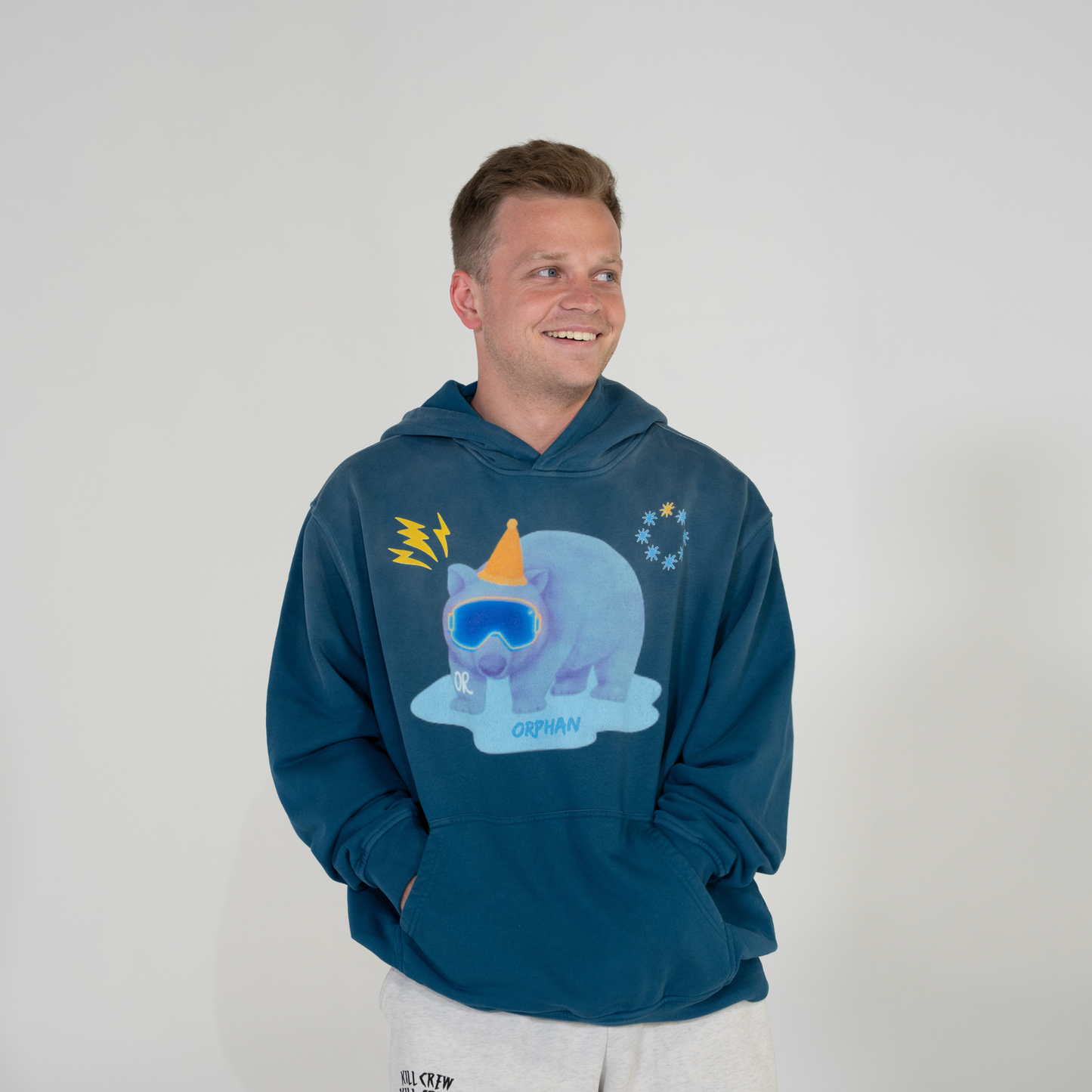 ORPHAN PARTY WOMBAT HOODIE
