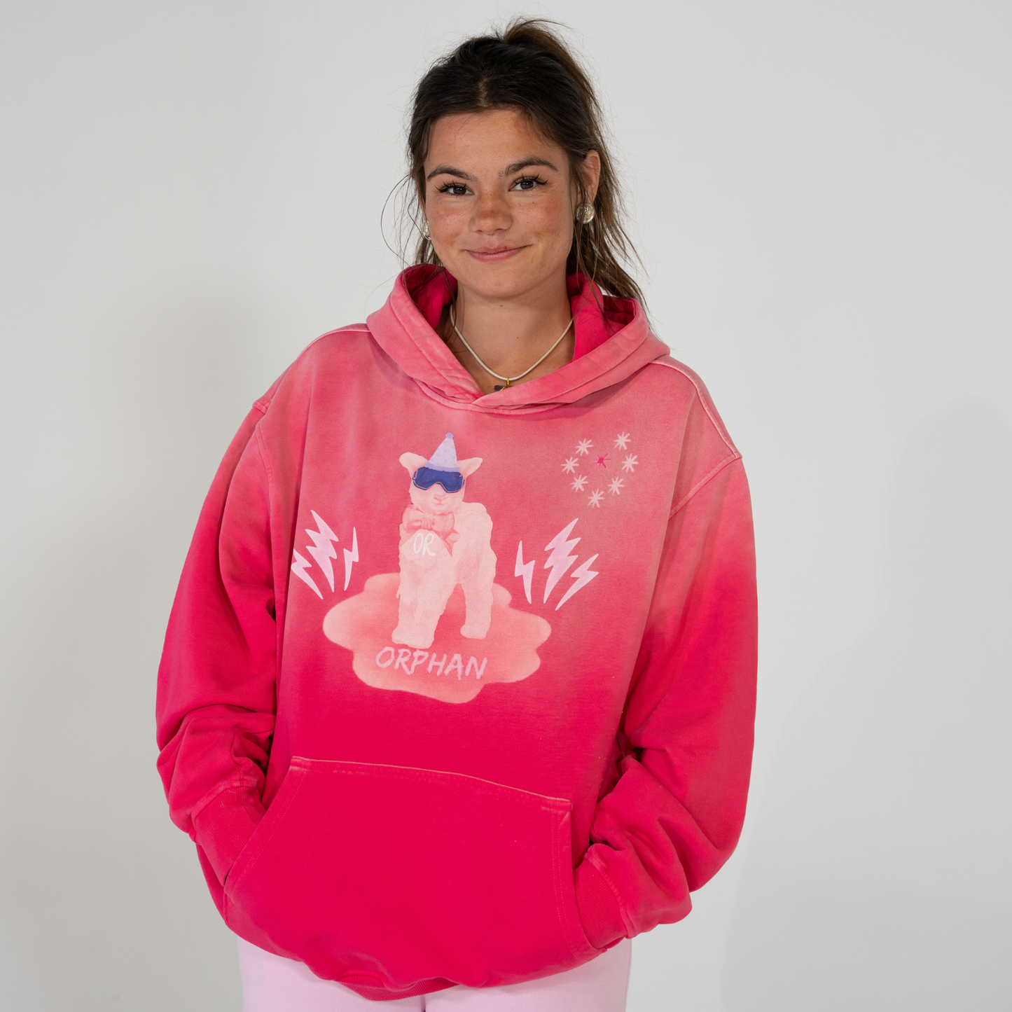 ORPHAN PARTY LAMB HOODIE