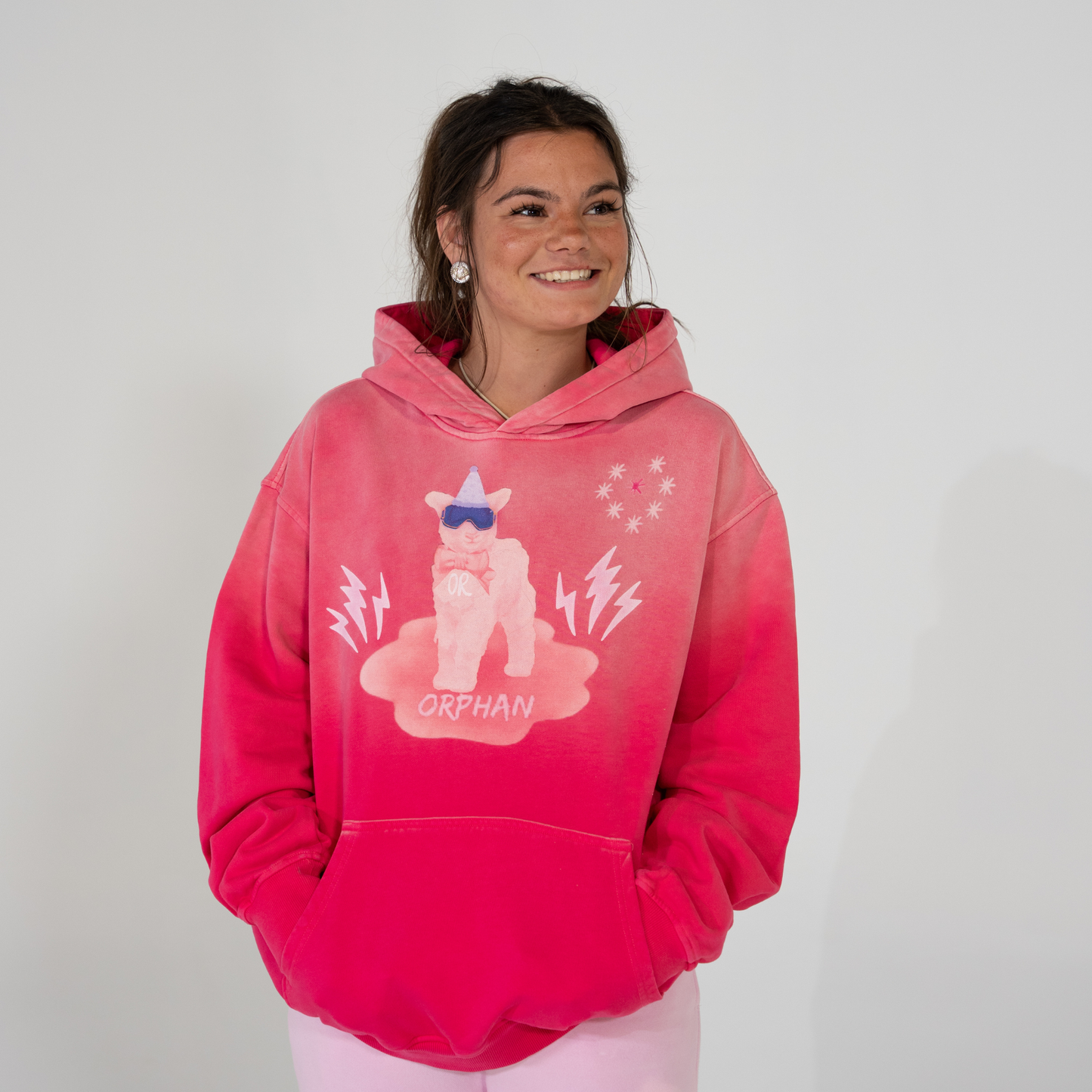 ORPHAN PARTY LAMB HOODIE