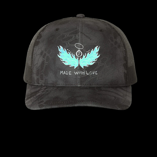 ORPHAN ANGEL WINGS TRUCKER HAT